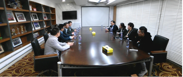 威海商业银行走进博隆集团,践行普惠综合服务